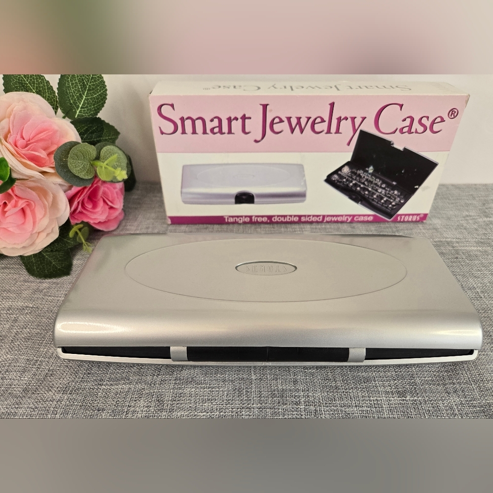 Storus Smart Jewelry‎ Case, Double-Sided, Tangle-Free, Travel Case